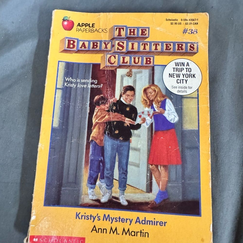 The Baby-Sitters Club : Kristy's Mystery Admirer by Ann M. Martin (1990/PB/GOOD)